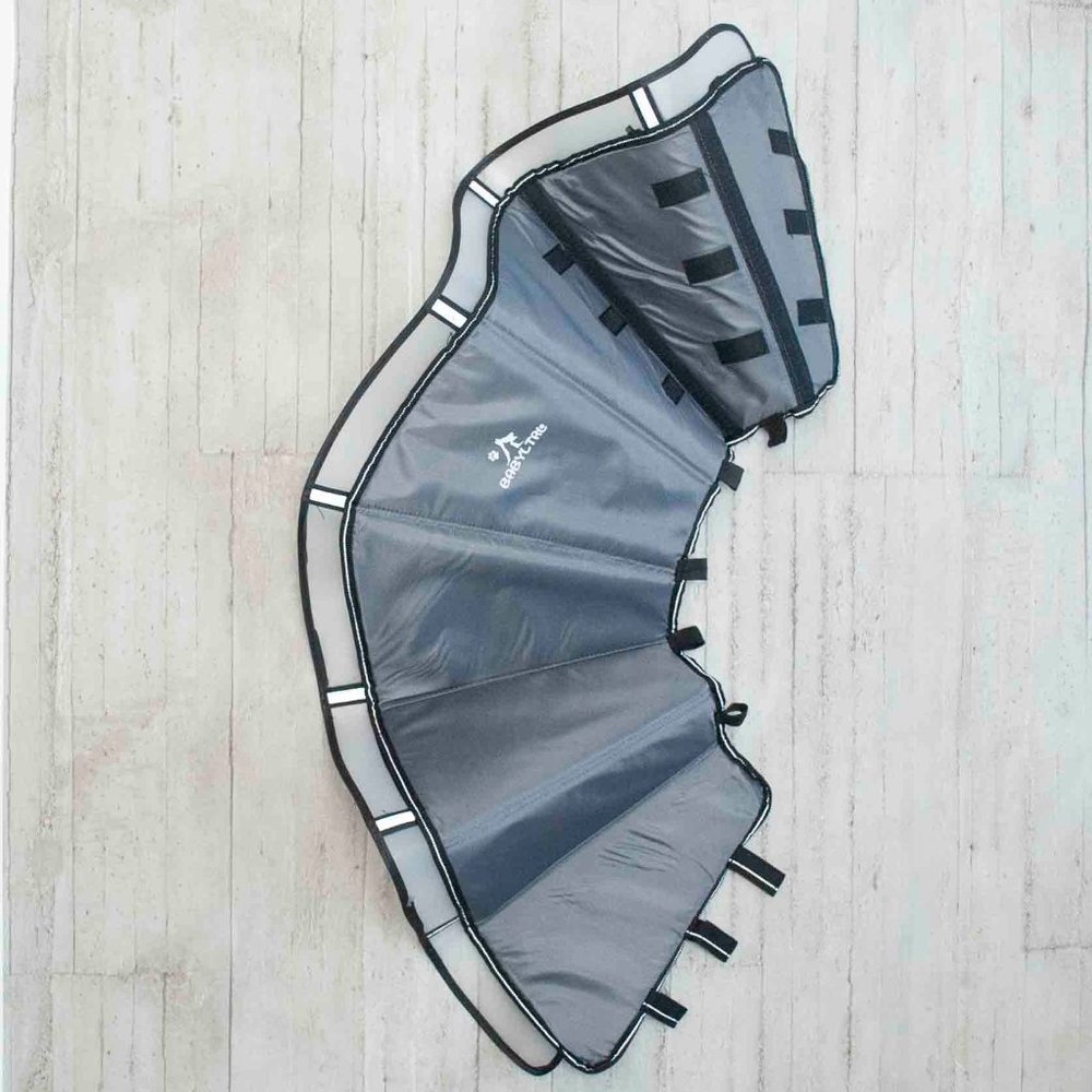 Protective Padded Dog Cone with Velcro Close and Attached to Collar size… - Picture 5 of 7